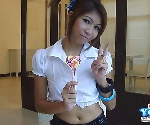 Sexy schoolgirl thai baby..